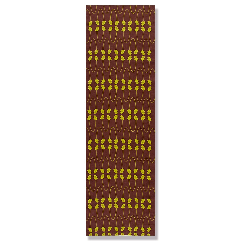 手ぬぐい総柄120㎝「ミトン」(グリーン)