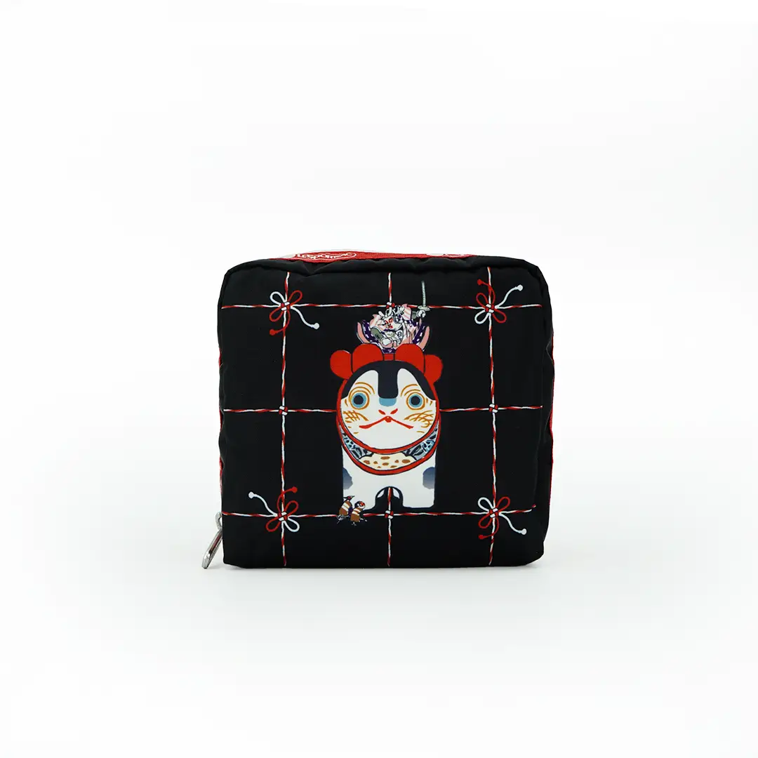 ポーチ【LeSportsac×永楽屋】JAPANESE ART DOG | 永楽屋の袋物 | 永楽屋