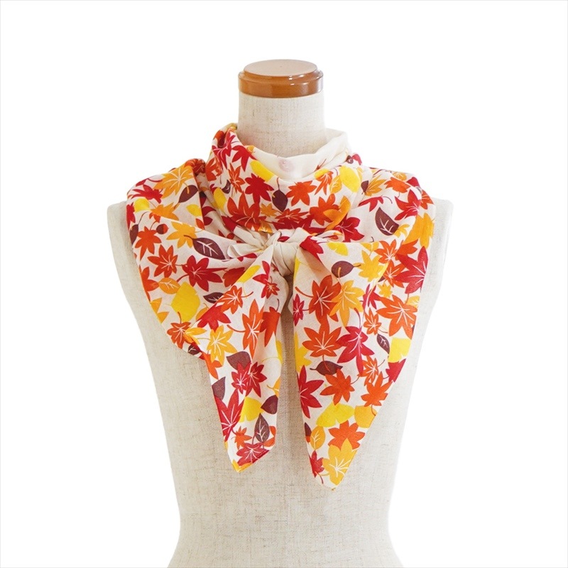 ガーゼ180㎝ 「秋の色合い」（ベージュ）