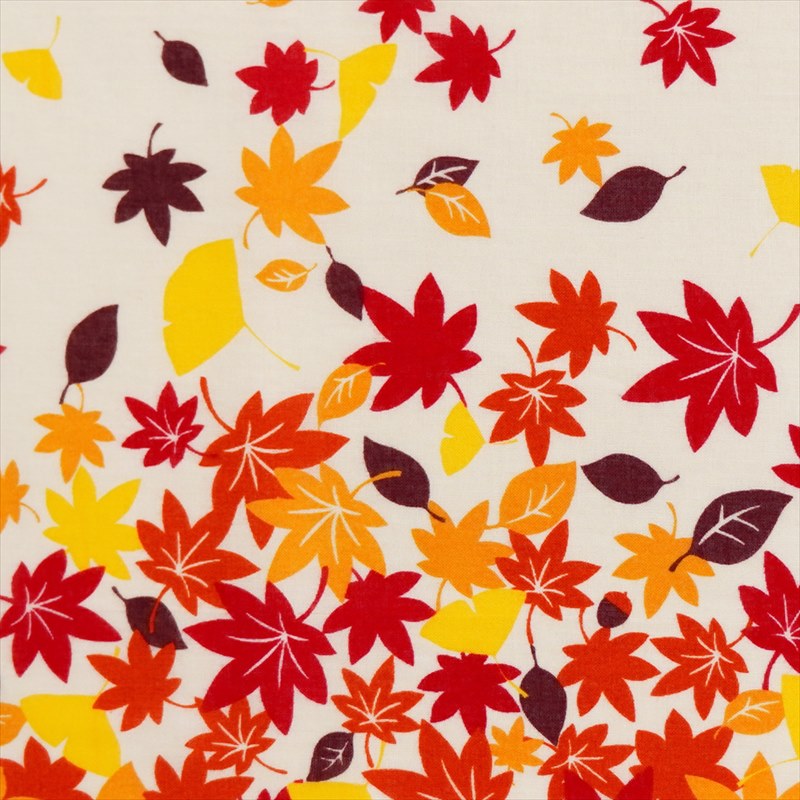 ガーゼ180㎝ 「秋の色合い」（ベージュ）