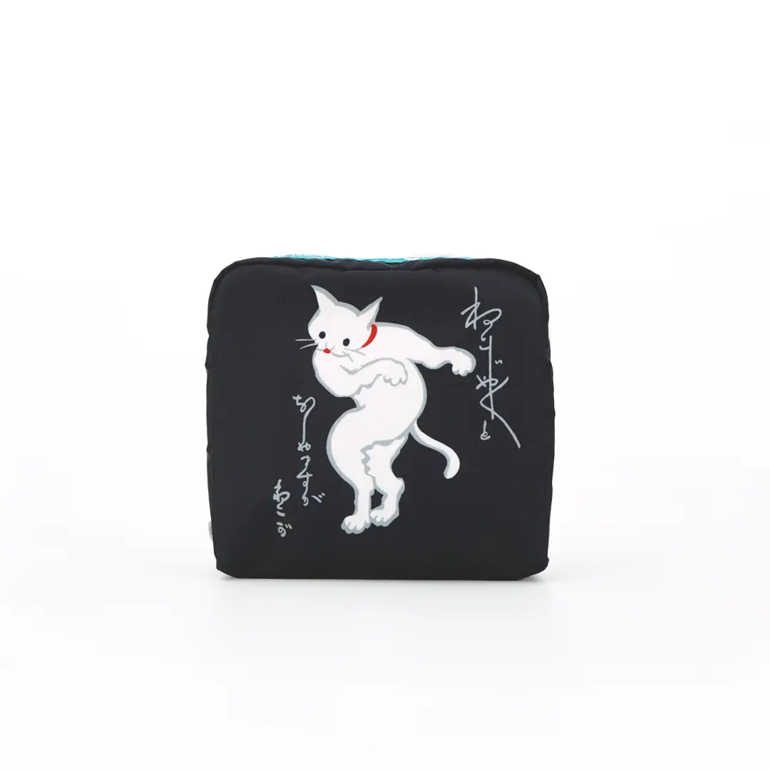 ポーチ【LeSportsac×永楽屋】JAPANESE ART CAT | 永楽屋の袋物 | 永楽屋