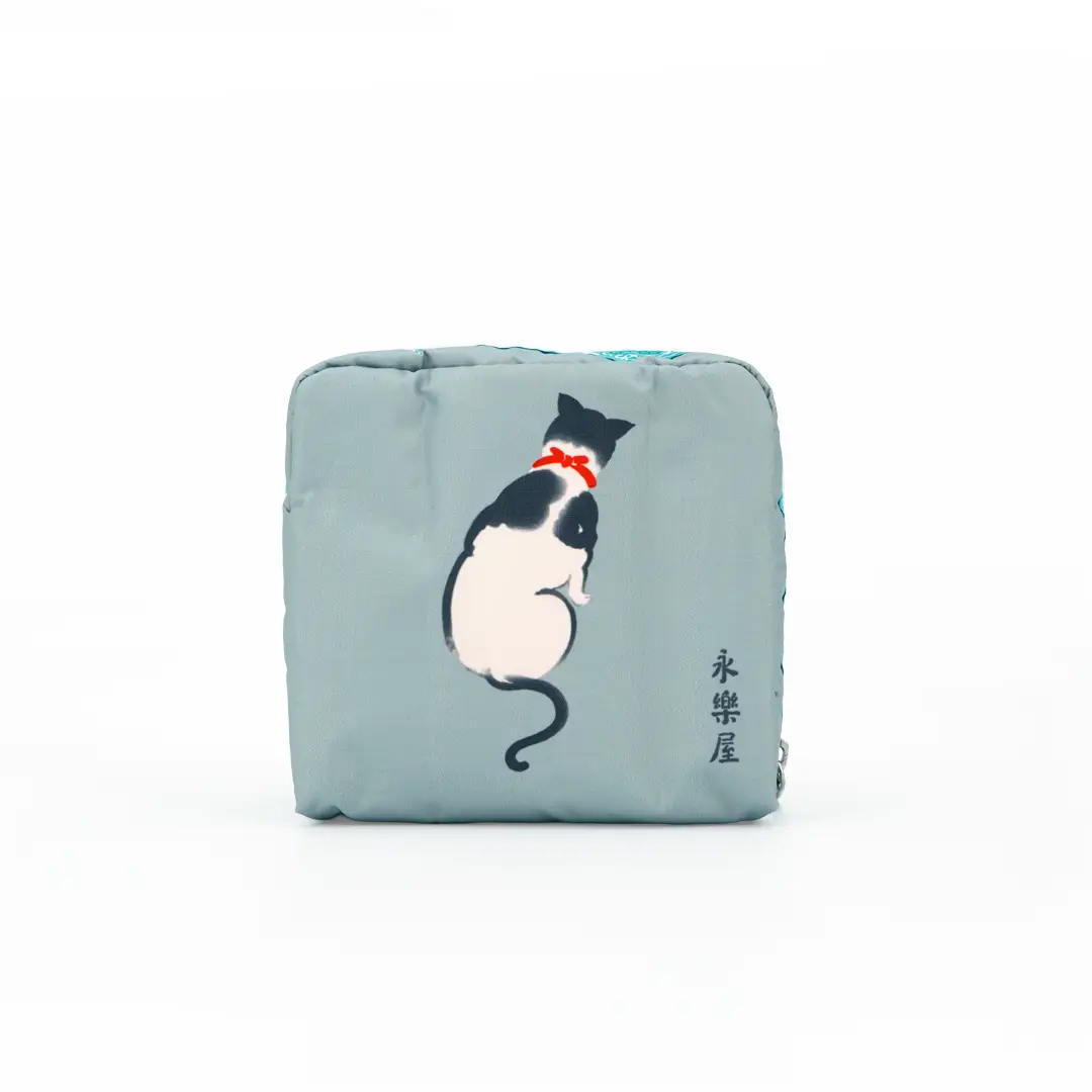 ポーチ【LeSportsac×永楽屋】JAPANESE ART CAT