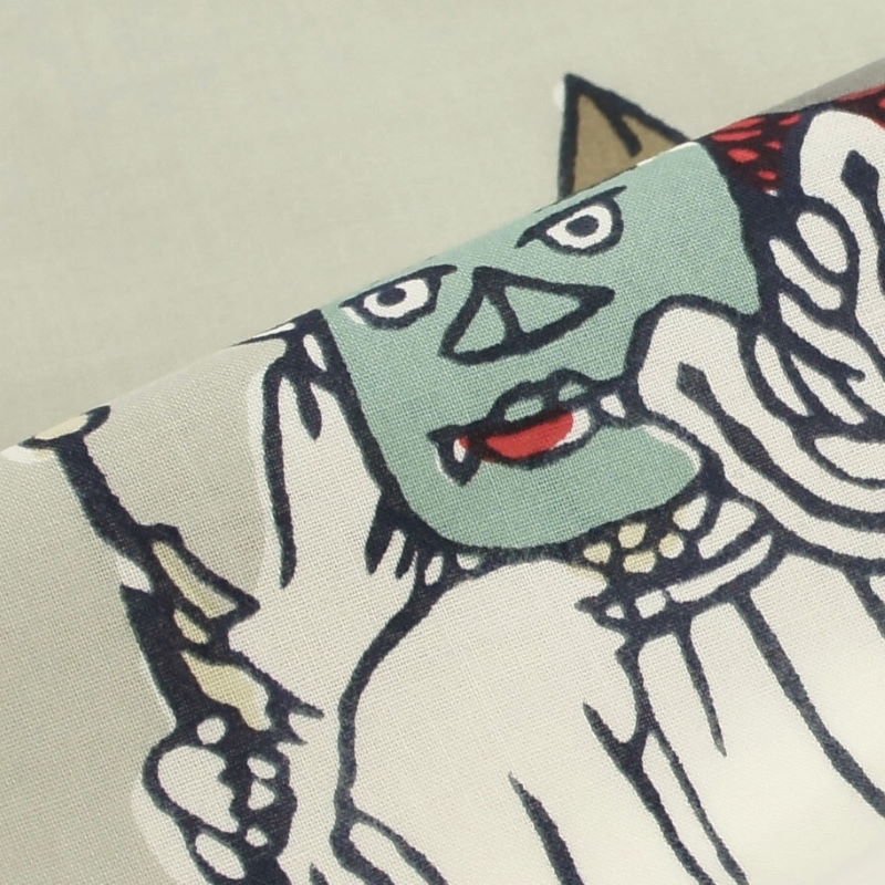 手ぬぐい京の年中行事十月｢広隆寺牛祭｣