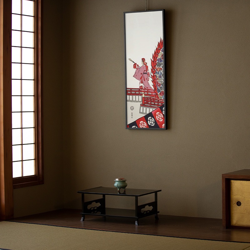 手ぬぐい京の年中行事十一月｢八坂の舞楽｣