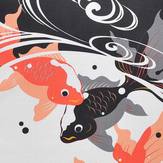 手ぬぐい「友禅金魚」