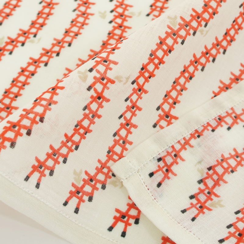 ガーゼハンカチ「鳥居」