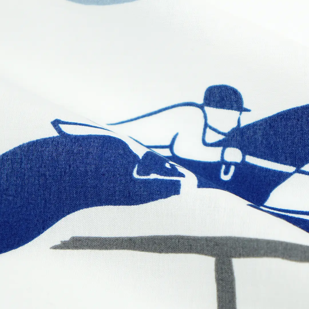 てはん「競走馬」（二頭）