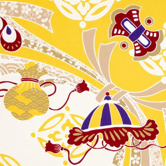 手ぬぐい「宝尽くし」