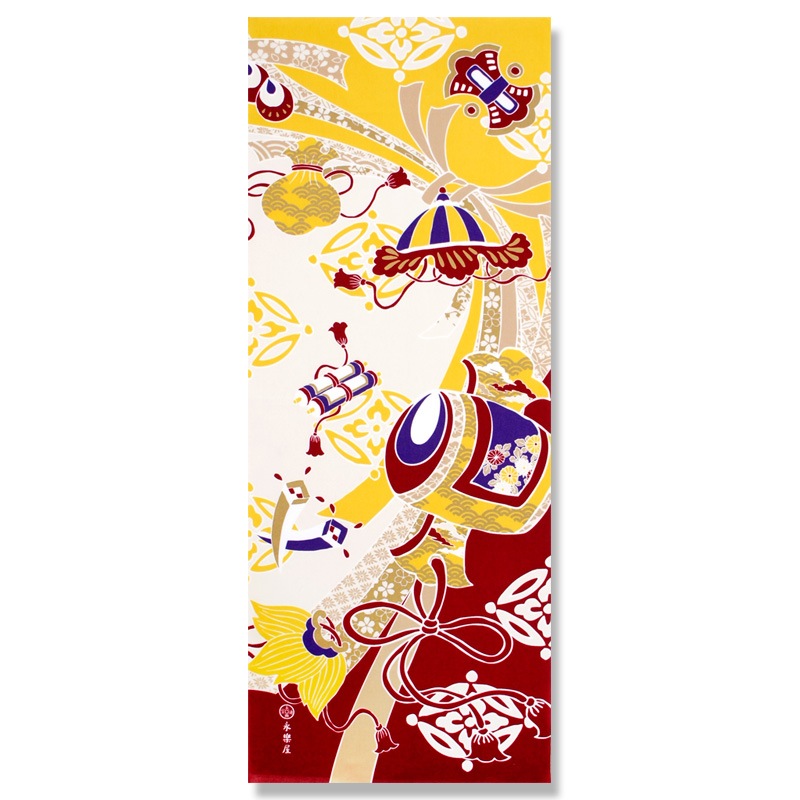 手ぬぐい「宝尽くし」