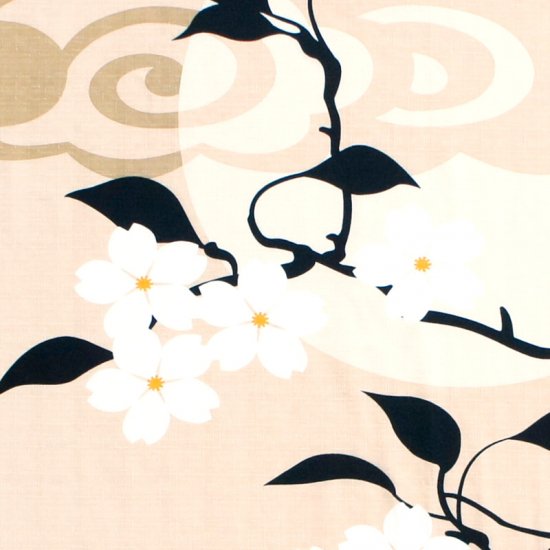 大風呂敷 「月花図」