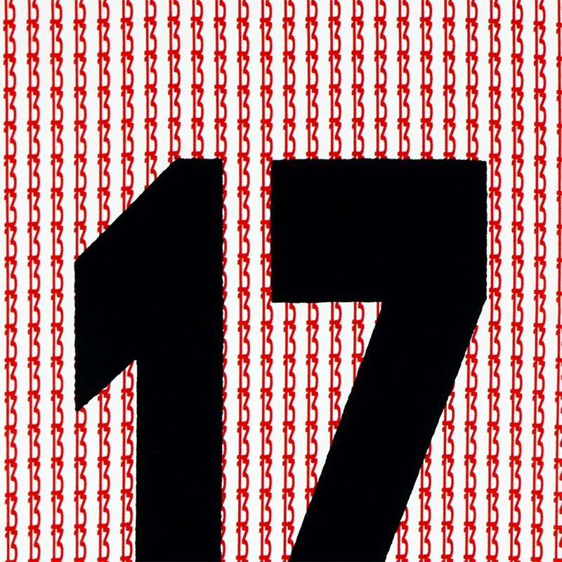 日々手ぬぐい「No.13」（レッド）