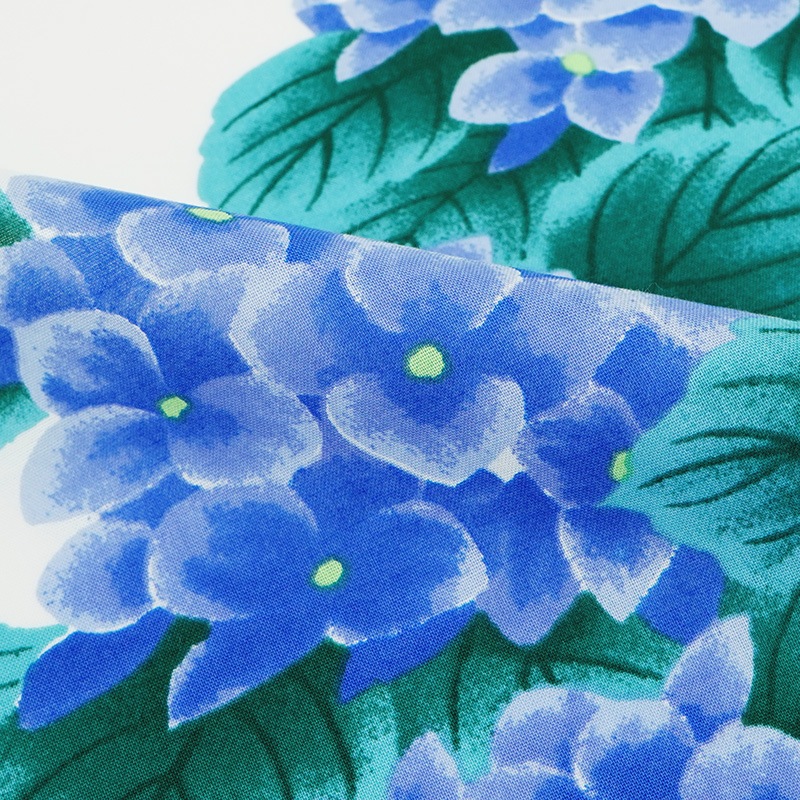 てはん「水紋に紫陽花」（上）