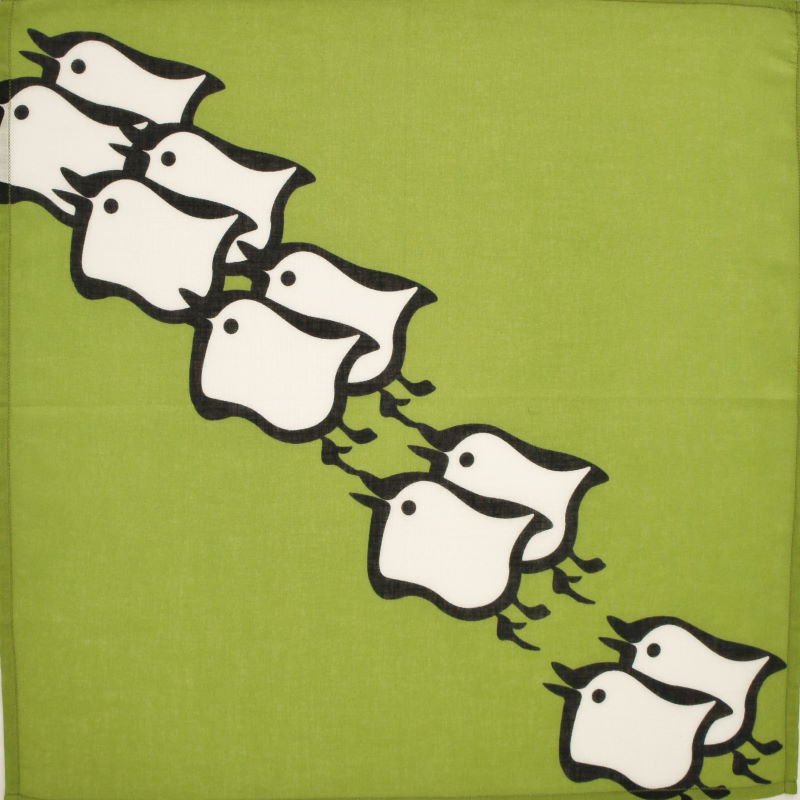 ガーゼハンカチ「千鳥」