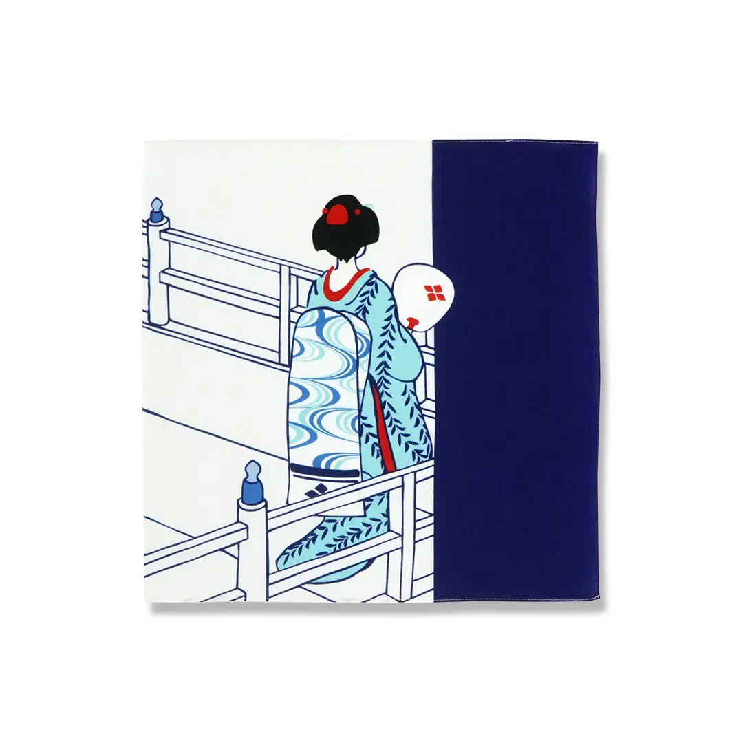 てはん「送り火舞妓」