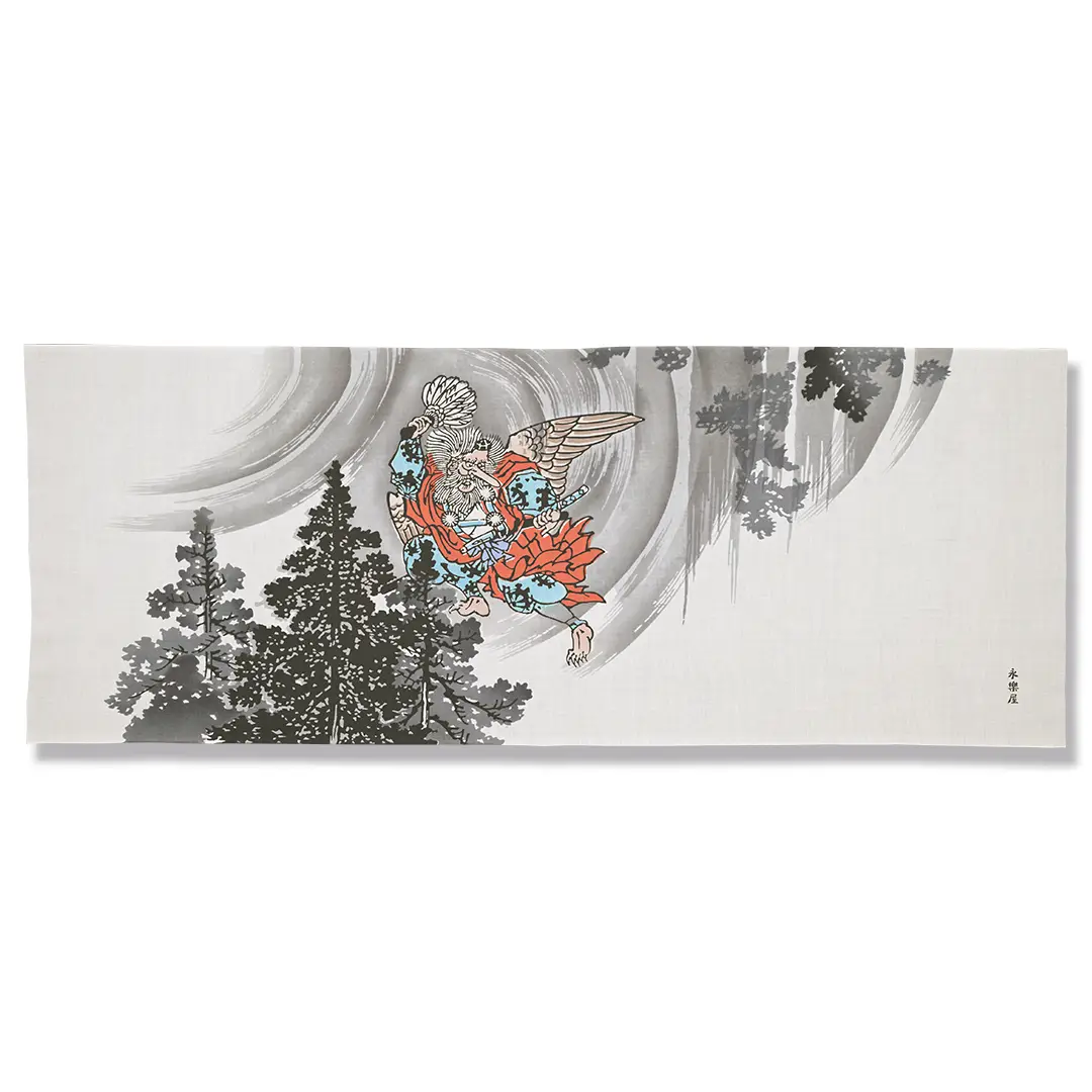 手ぬぐい「天狗」