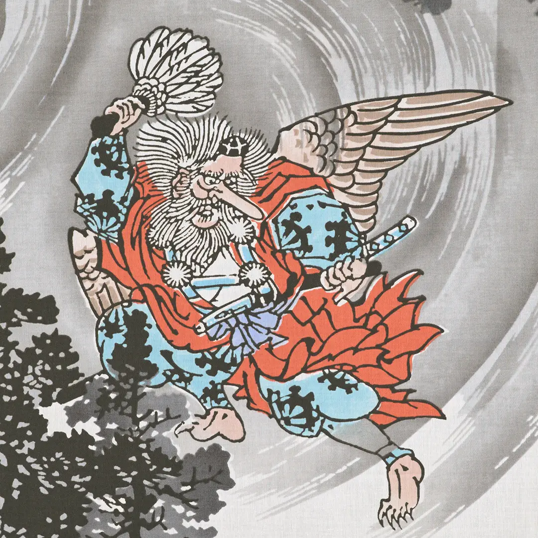 手ぬぐい「天狗」