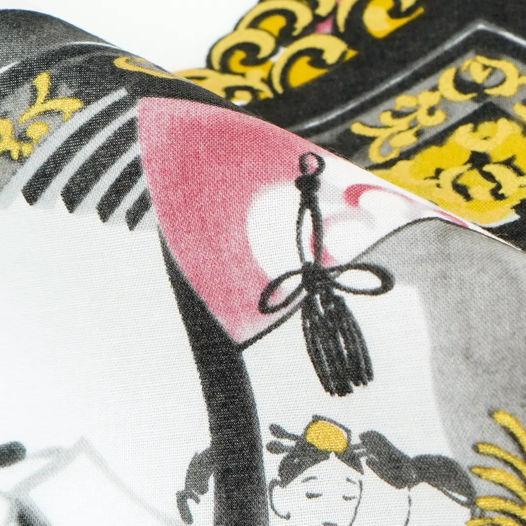 てはん「墨絵・祇園祭」