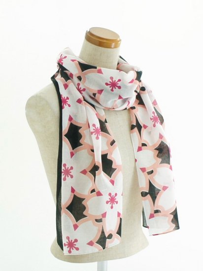 ガーゼ180㎝ 「帯桜」（ピンク）