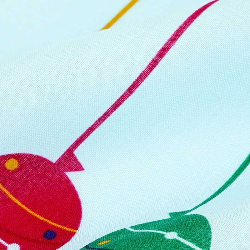 手ぬぐい総柄90cm「ヨーヨー」（ブルー）