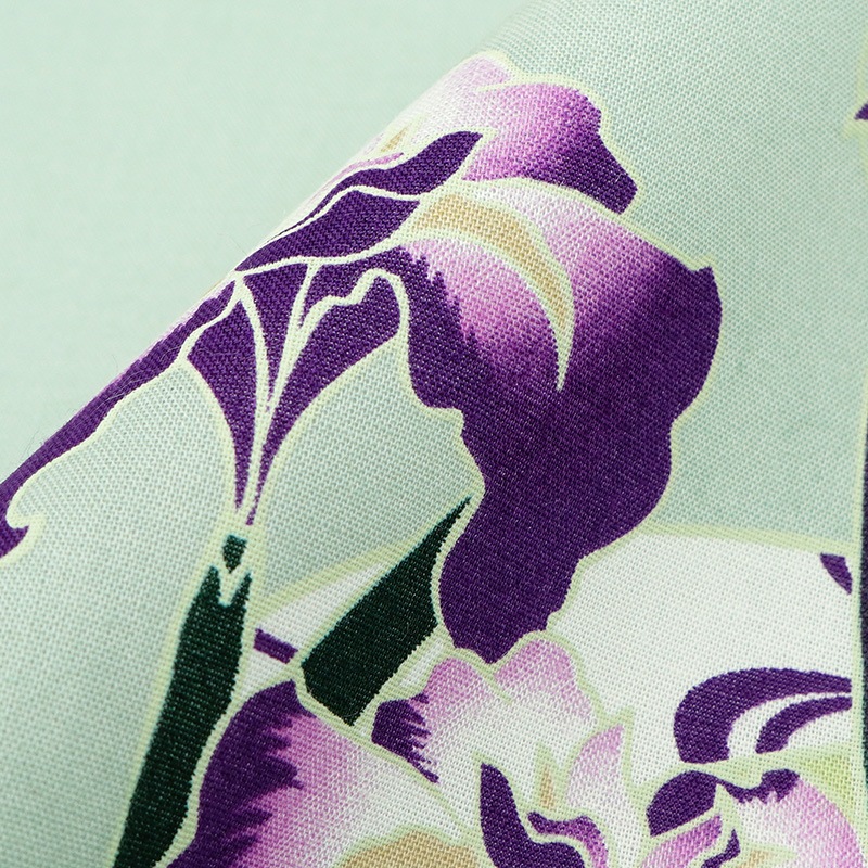 てはん「流水花菖蒲」