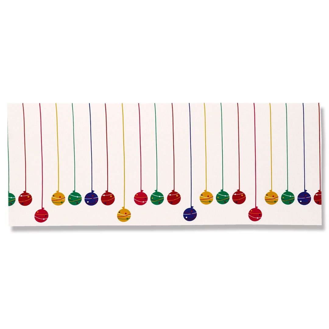 手ぬぐい総柄90cm「ヨーヨー」（ベージュ）