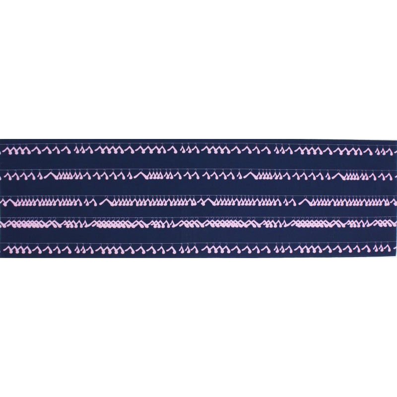 手ぬぐい総柄120㎝「ハンガー」(ピンク)