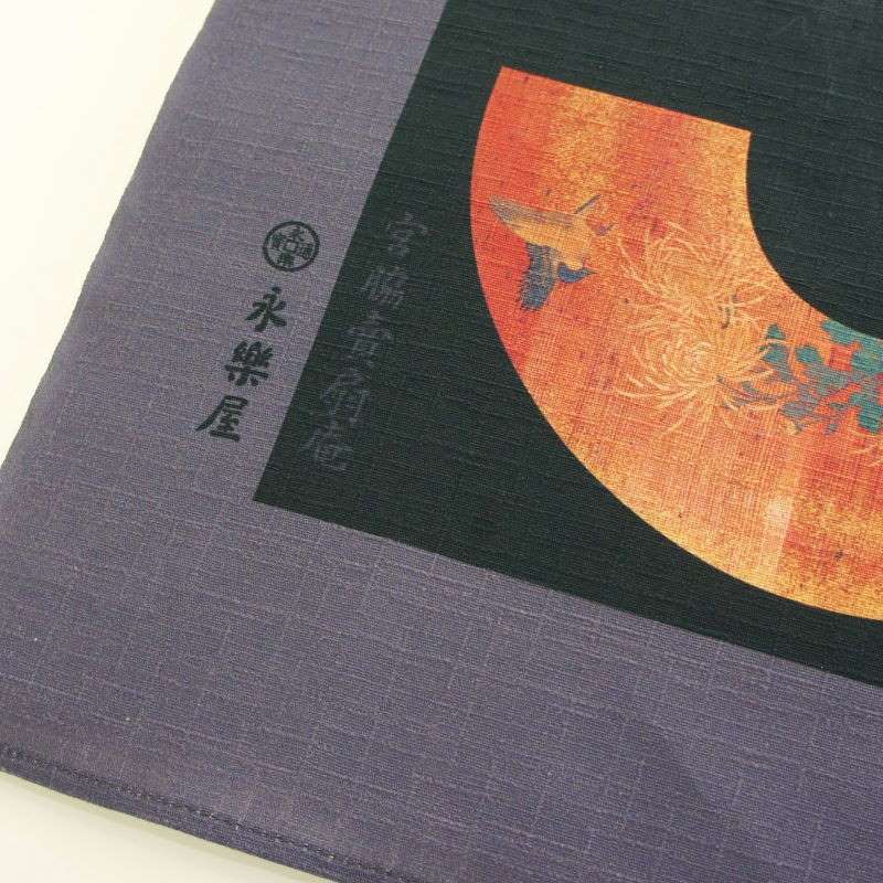 大風呂敷「宮脇賣扇庵天井画」（化粧箱付）