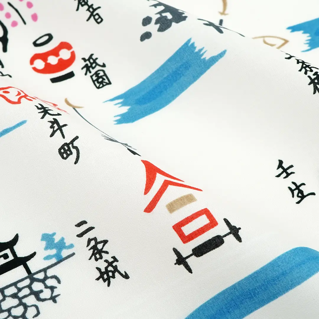 手ぬぐい「京名所」