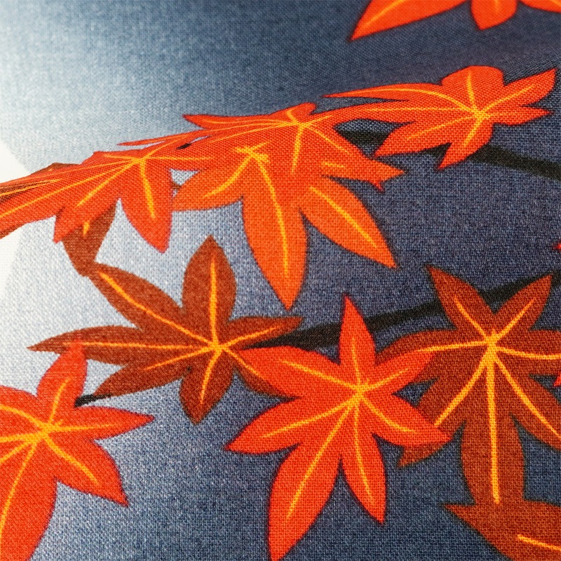 てはん「月夜の紅葉」（上）