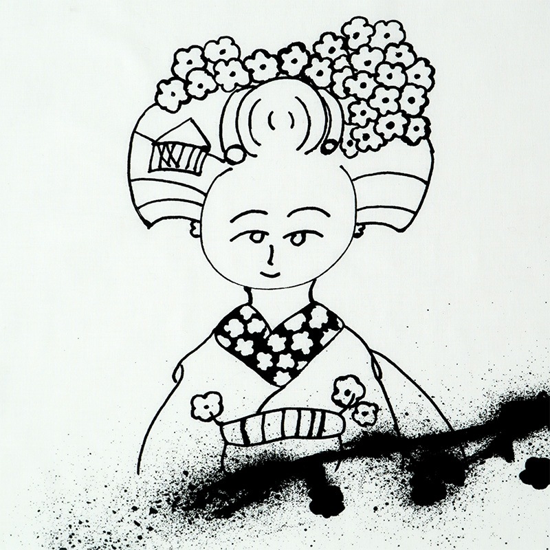 手ぬぐい「HOS」