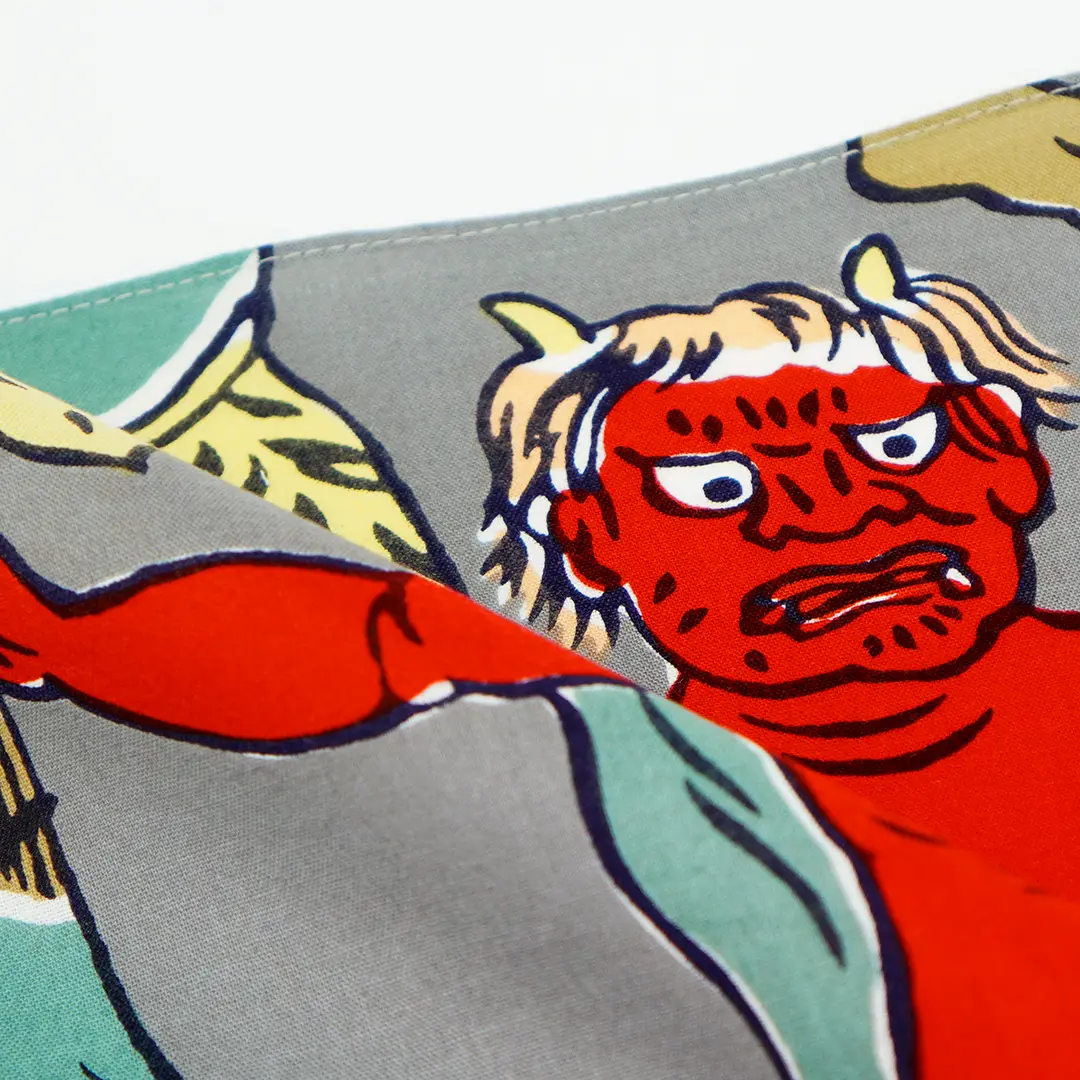 てはん「年中行事二月・盧山寺節分」（赤鬼）