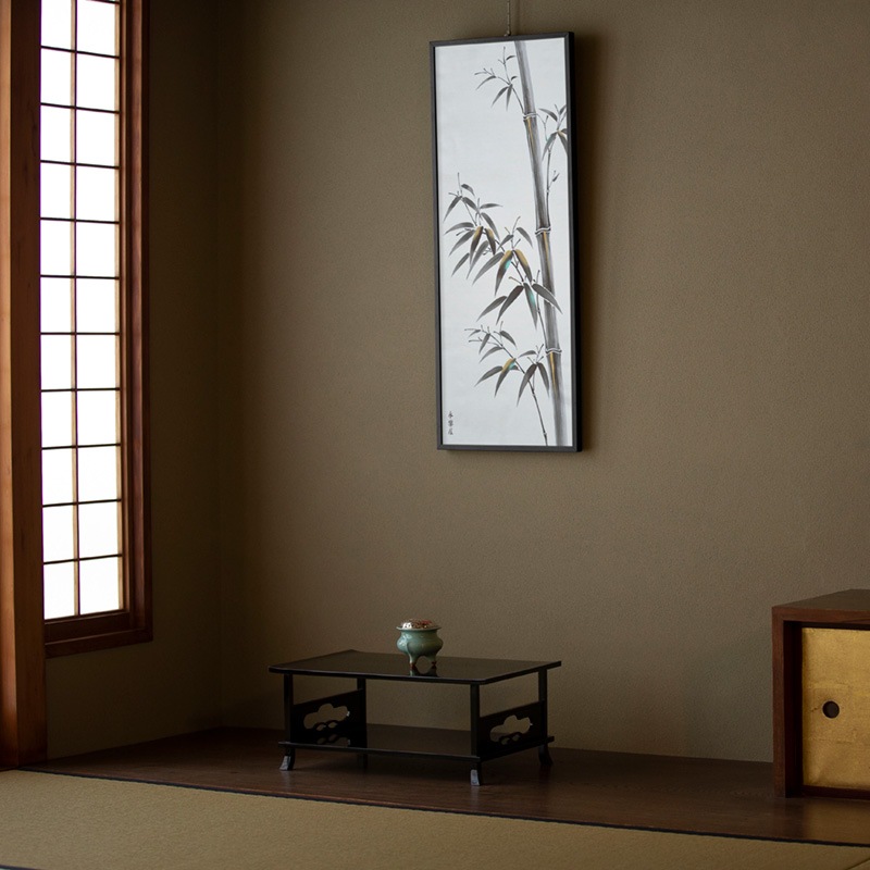 手ぬぐい「墨絵竹」