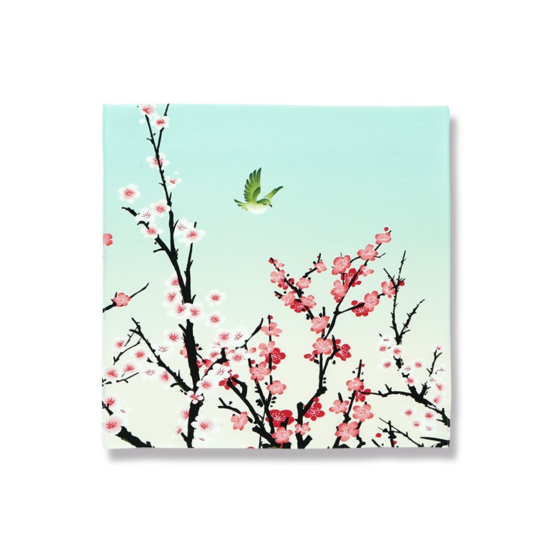 てはん「紅梅白梅」（左）