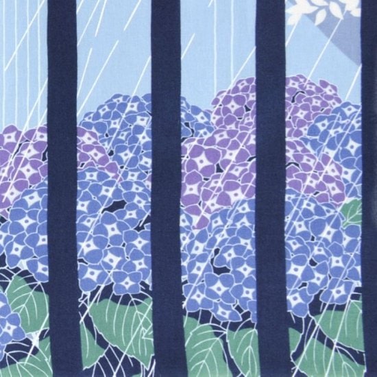 手ぬぐい「夏の町家」