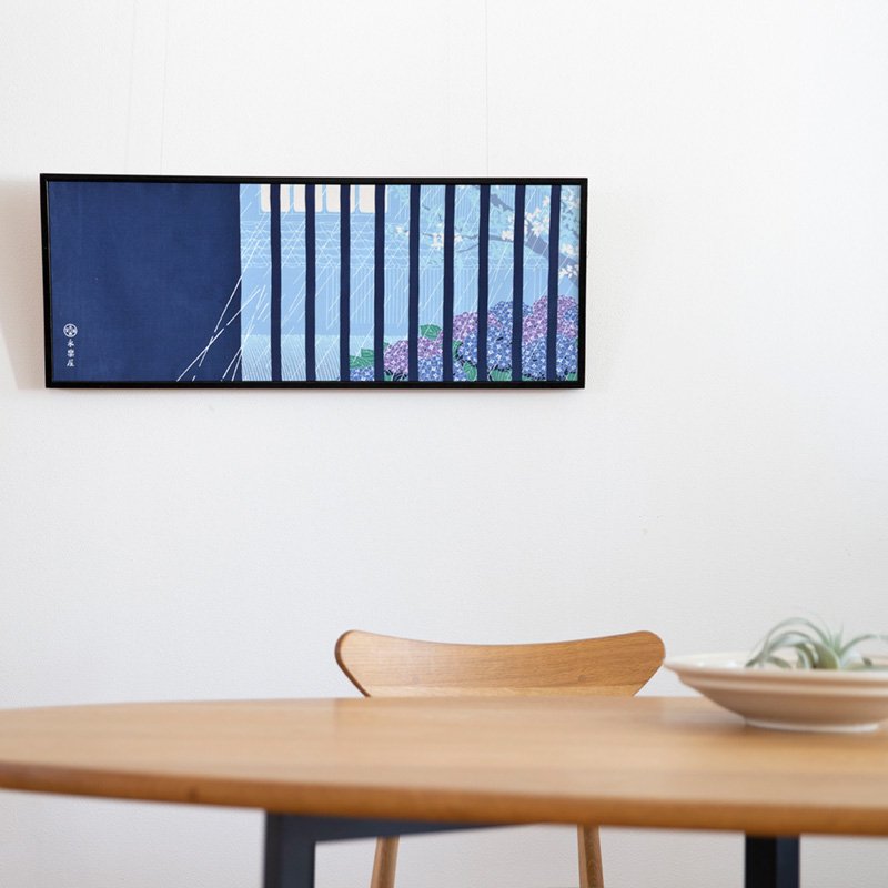 手ぬぐい「夏の町家」