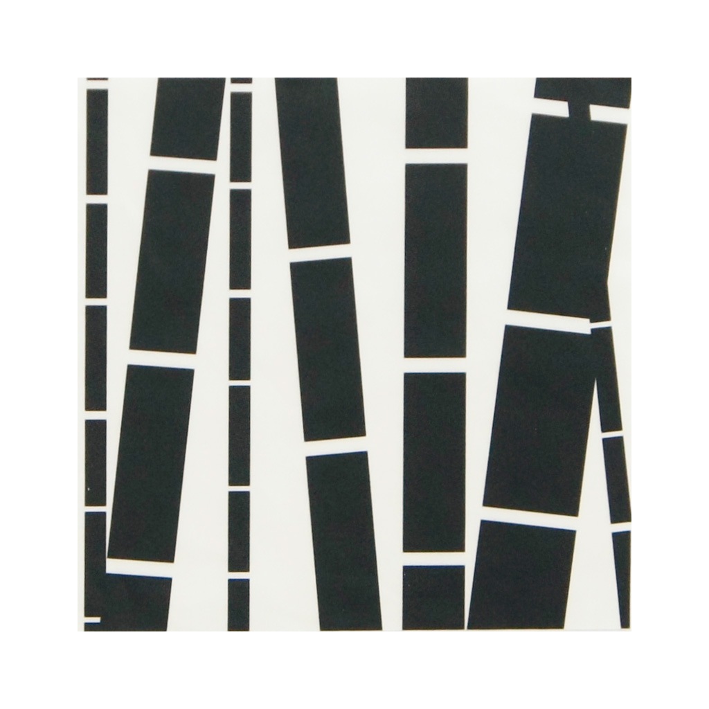 クリーニングクロス（大）「竹」 (ブラック)