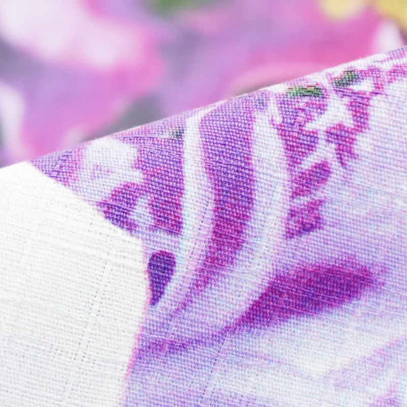 大風呂敷「はなのいろ」～むらさき