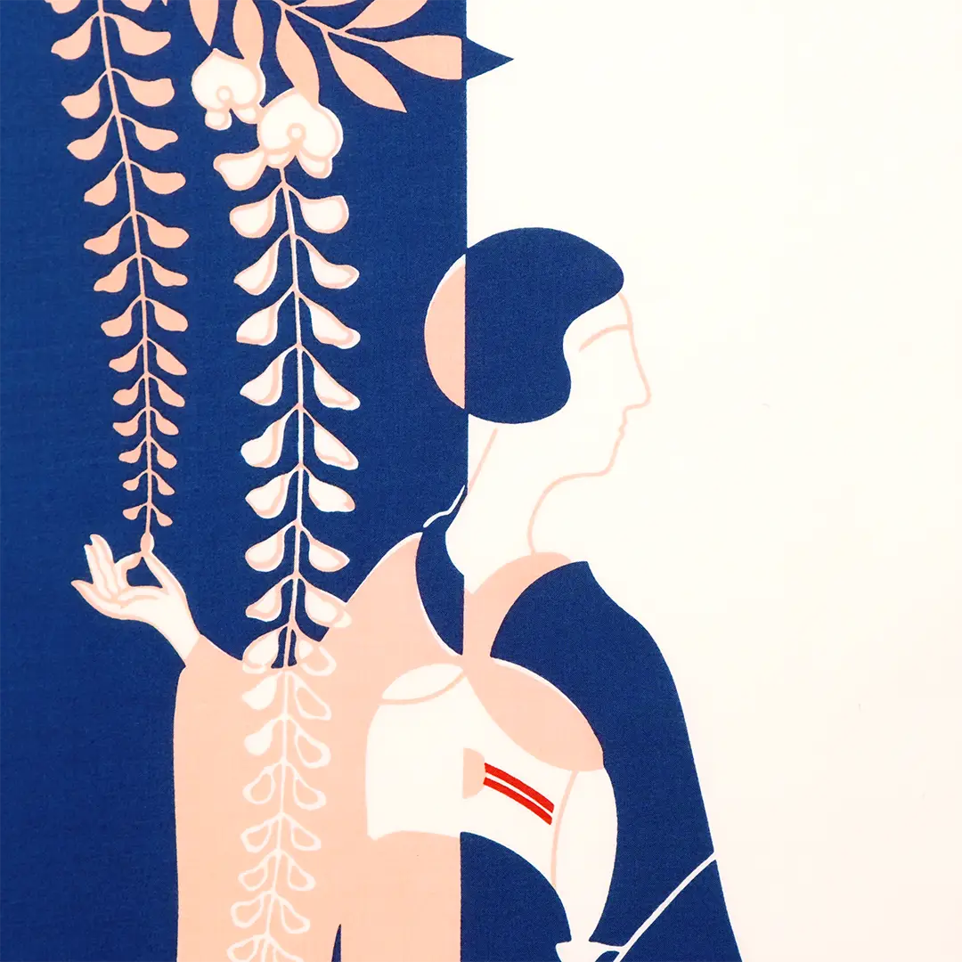 手ぬぐい「デコ藤」