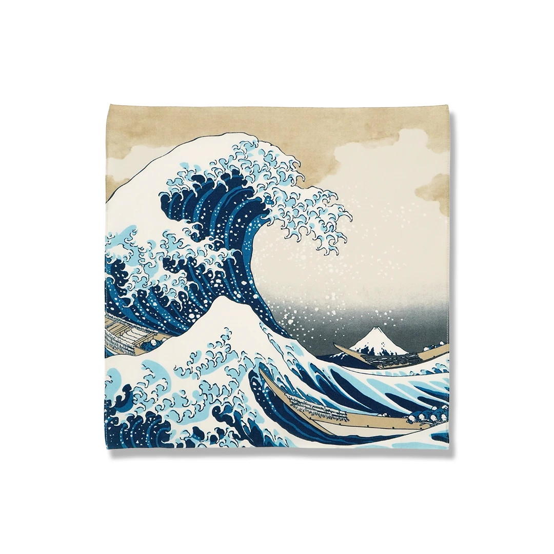 てはん「神奈川沖浪裏」