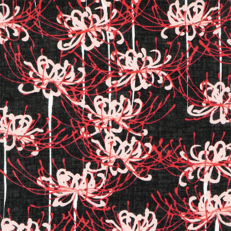 ガーゼ120㎝ 「彼岸花」