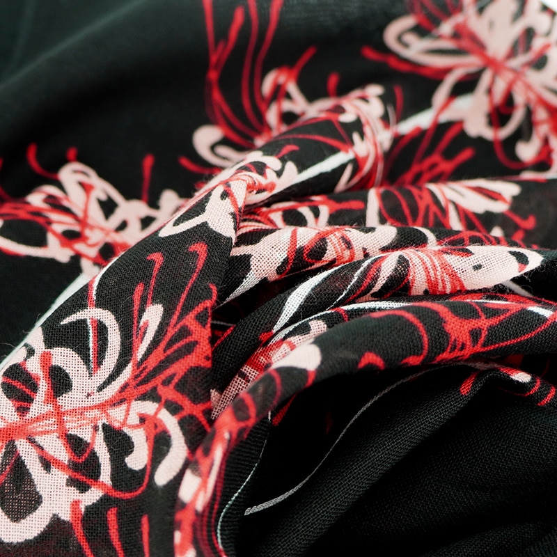 ガーゼ120㎝ 「彼岸花」