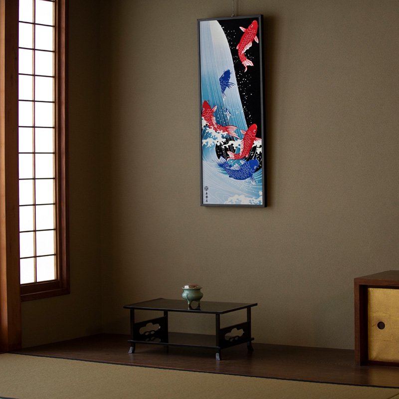 手ぬぐい「五鯉躍（ごりやく）」