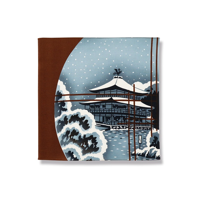 てはん「円窓の雪景色」