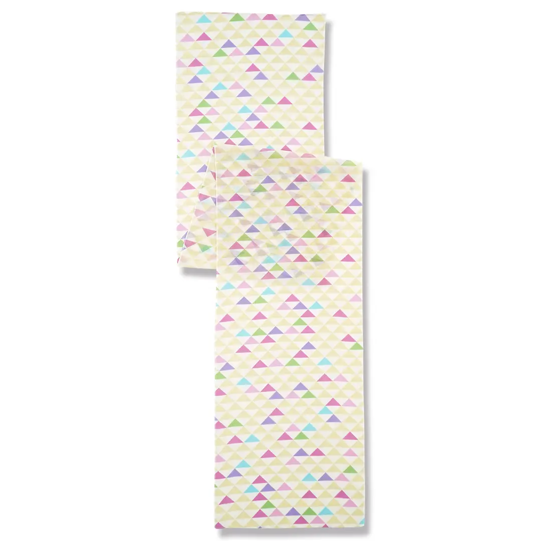 ガーゼ180cm「鱗」（ピンク）