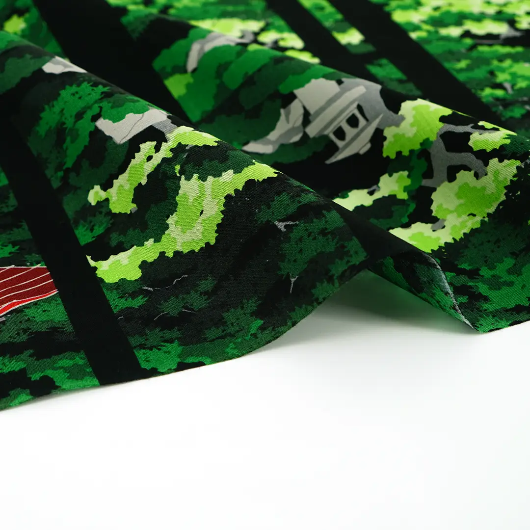 手ぬぐい「鏡紅葉」