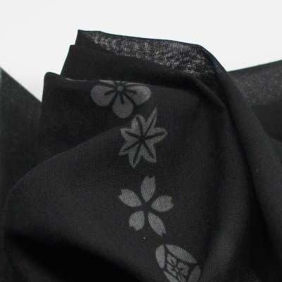 ガーゼ120㎝ 「小紋並び」（モノトーン）