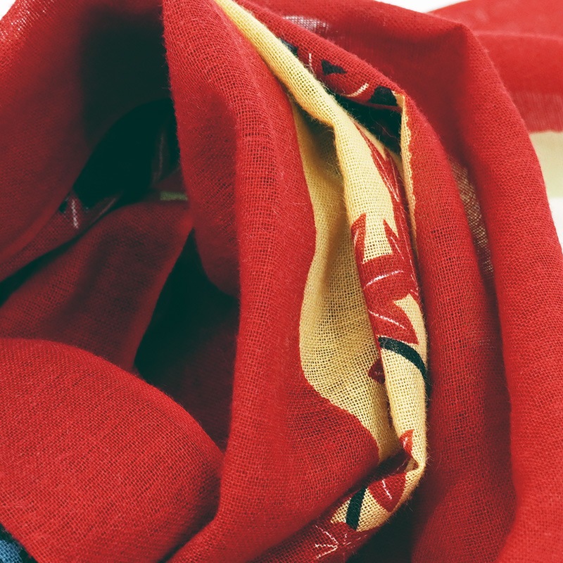 ガーゼ180cm「京の四季」