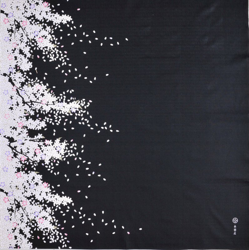 大風呂敷 「舞桜」