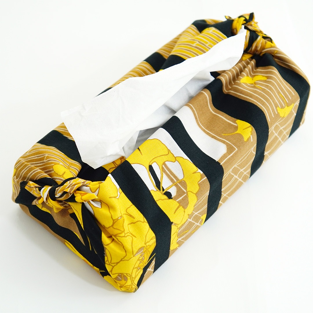 手ぬぐい「晩秋の町家」