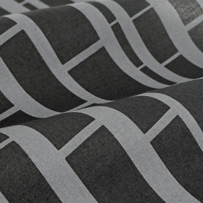 手ぬぐい総柄90㎝「バンブー」（ダークグレー/ブラック）